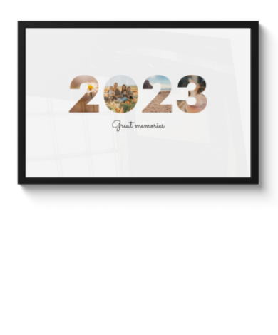 Poster met lijst - 2023