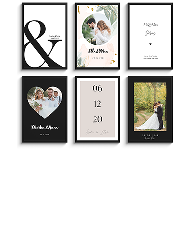 Mariage de l'affiche