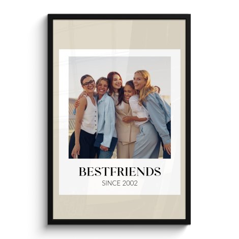 Affiche encadrée - You are the best met 1 photo