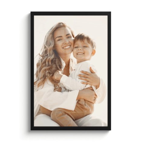 Affiche encadrée - Photo complète