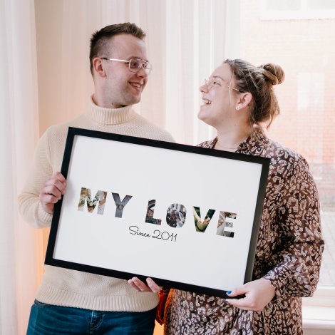 Affiche encadrée - My Love