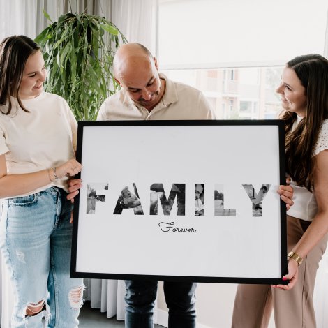 Affiche encadrée - Family