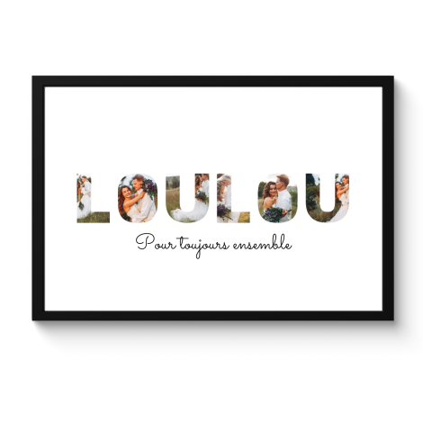 Affiche encadrée - Loulou