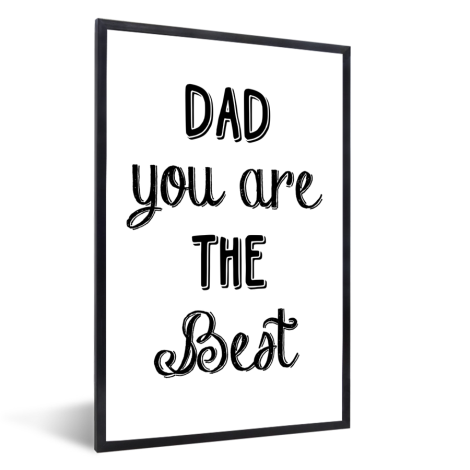 Vaderdag -Dad you are the best Fotolijst