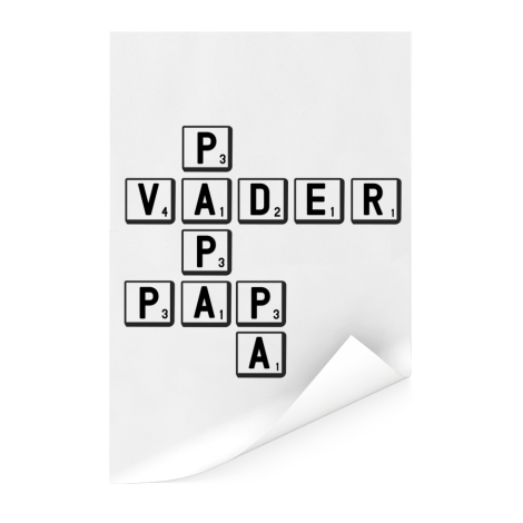 Vaderdag - Papa vader pap pa Poster