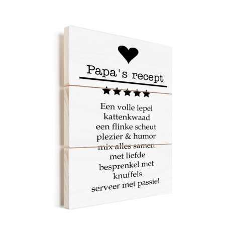 Vaderdag - Papaâ€™s recept Vurenhout