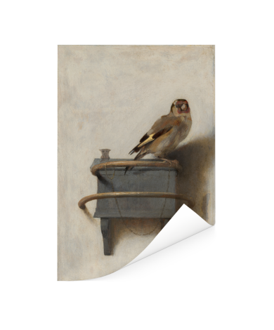 Het puttertje - Schilderij van Carel Fabritius Poster