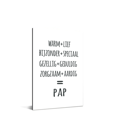 Vaderdag - Pap Aluminium