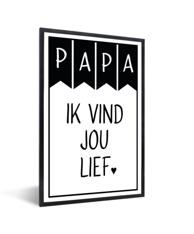 Vaderdag – Papa ik vind jou lief Fotolijst