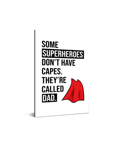 Vaderdag - Superheroes Aluminium