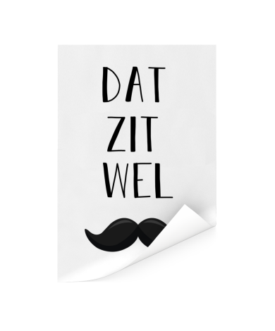 Vaderdag - Dat zit wel snor Poster