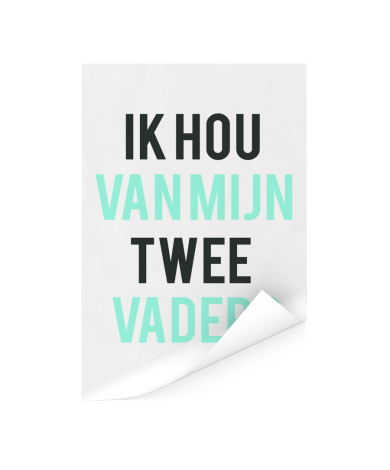 Vaderdag - Ik hou van mijn twee vaders Poster