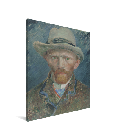 Zelfportret 1887 - Schilderij van Vincent van Gogh Canvas