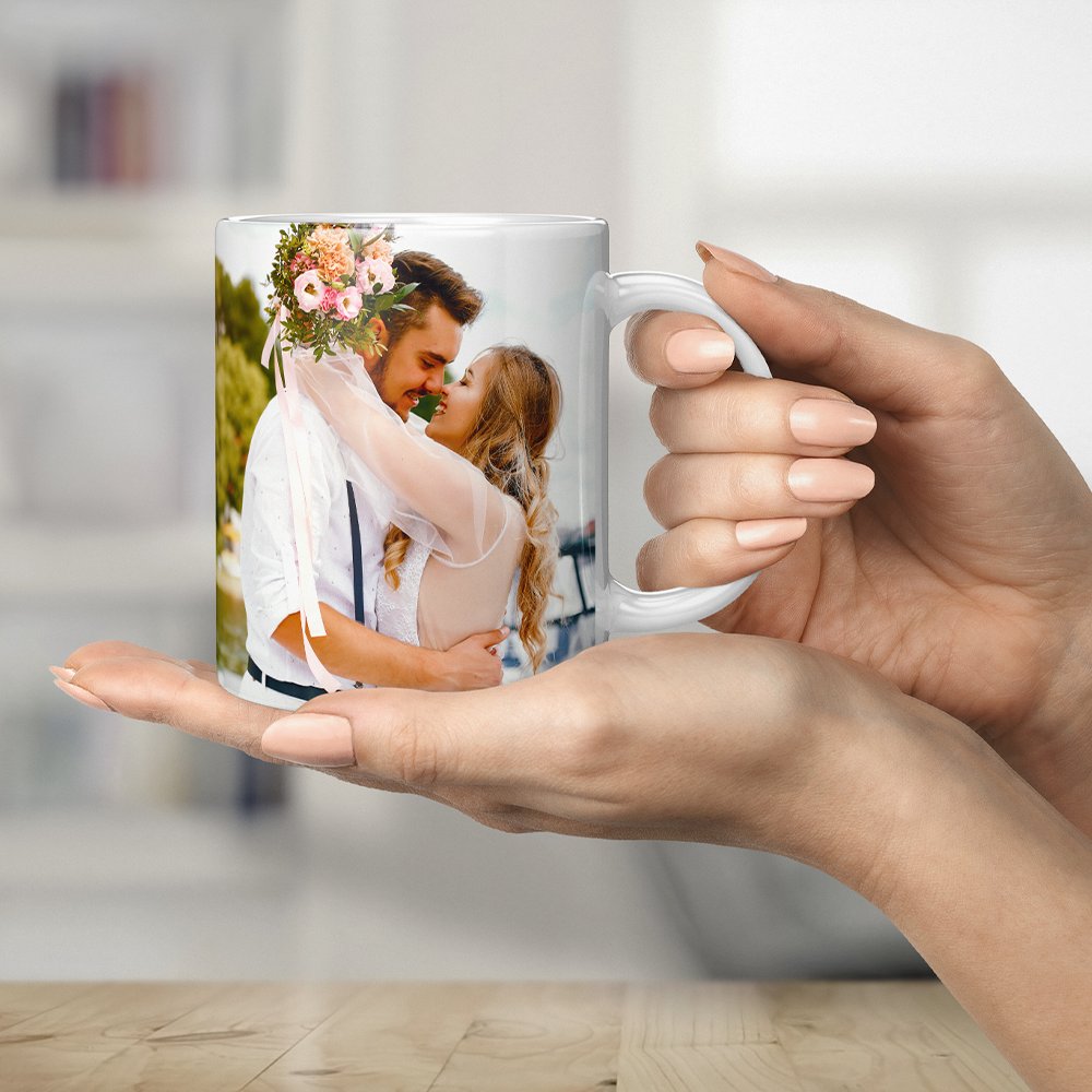 Photo sur tasse