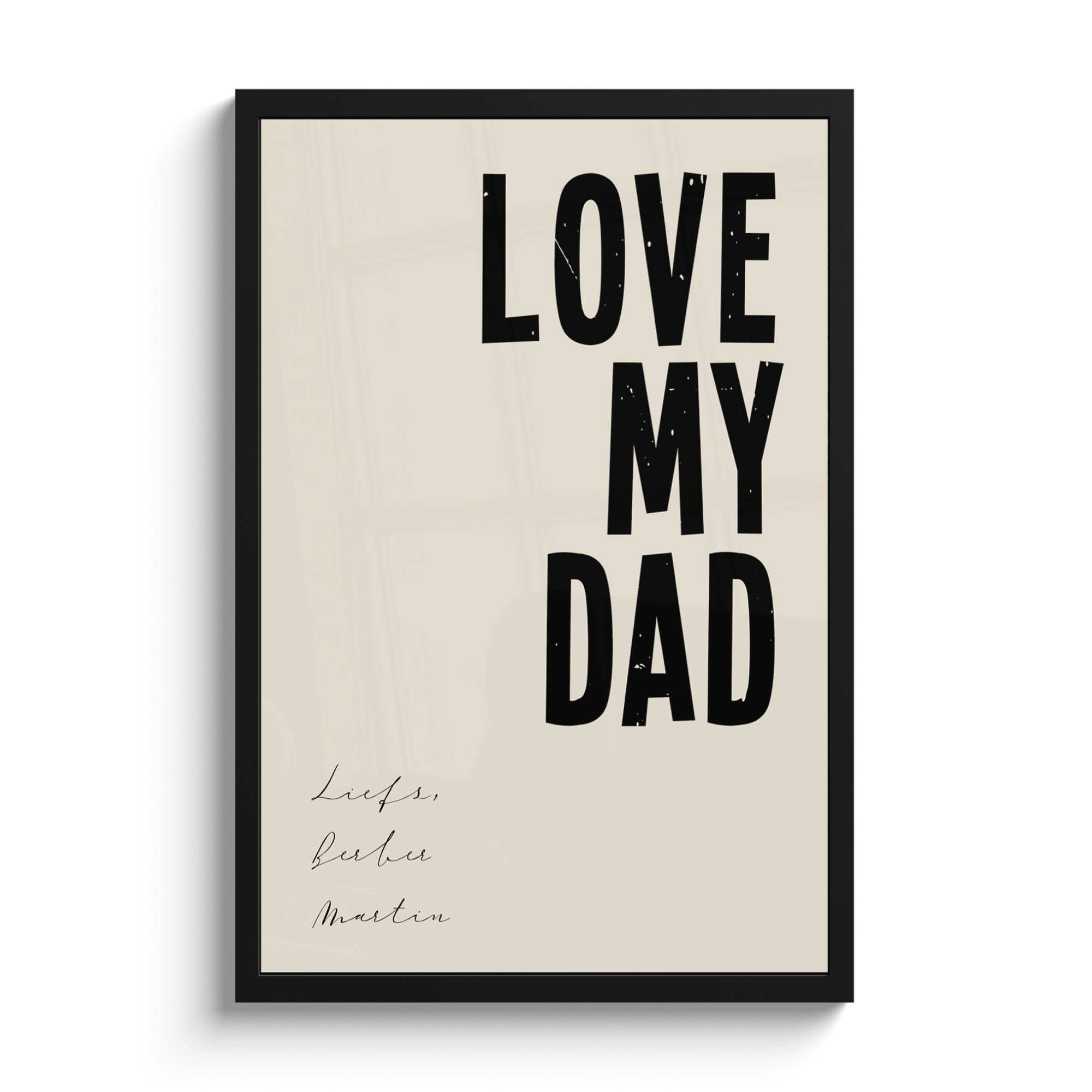 Cadre photo – Love dad