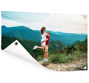 Foto op aluminium 60x40 cm