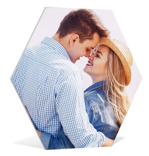 Foto op aluminium 60x40 cm