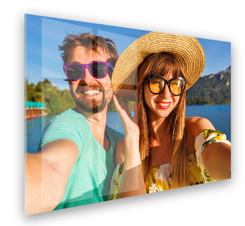 Foto op aluminium 100x70 cm