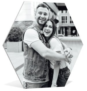 Foto op aluminium 60x40 cm