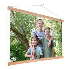 Photo sur poster textile
