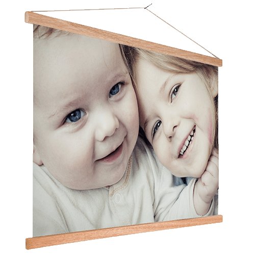 Foto op textielposter