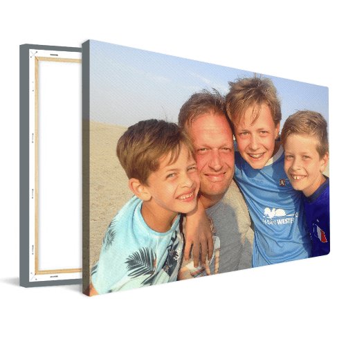 Foto op canvas