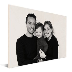 Photo sur planchette de bois