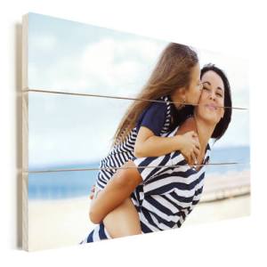 Photo sur planches de bois