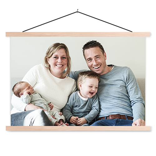 Photo sur poster textile