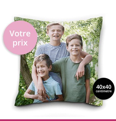 Format gagné de coussin décoratif