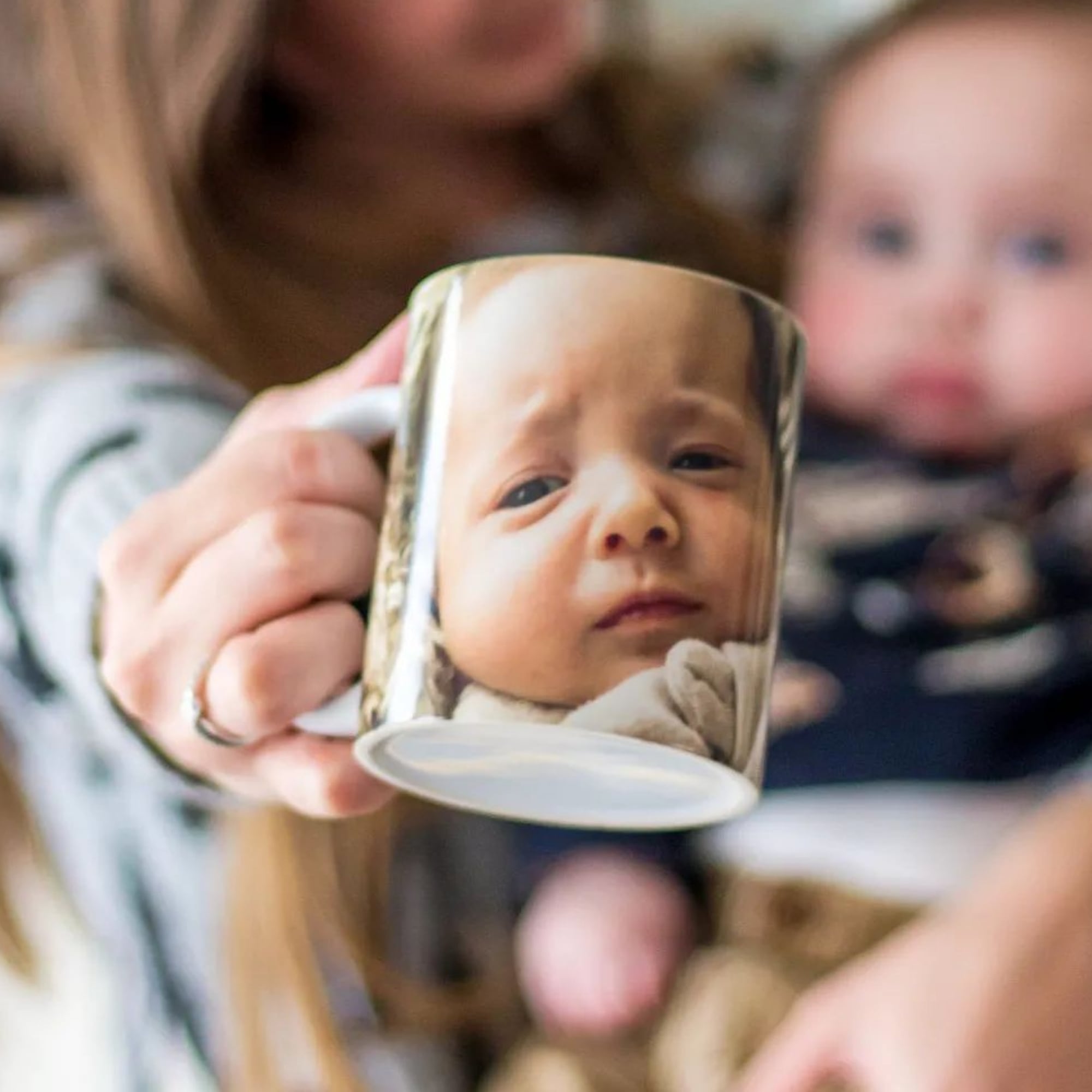Photo sur tasse