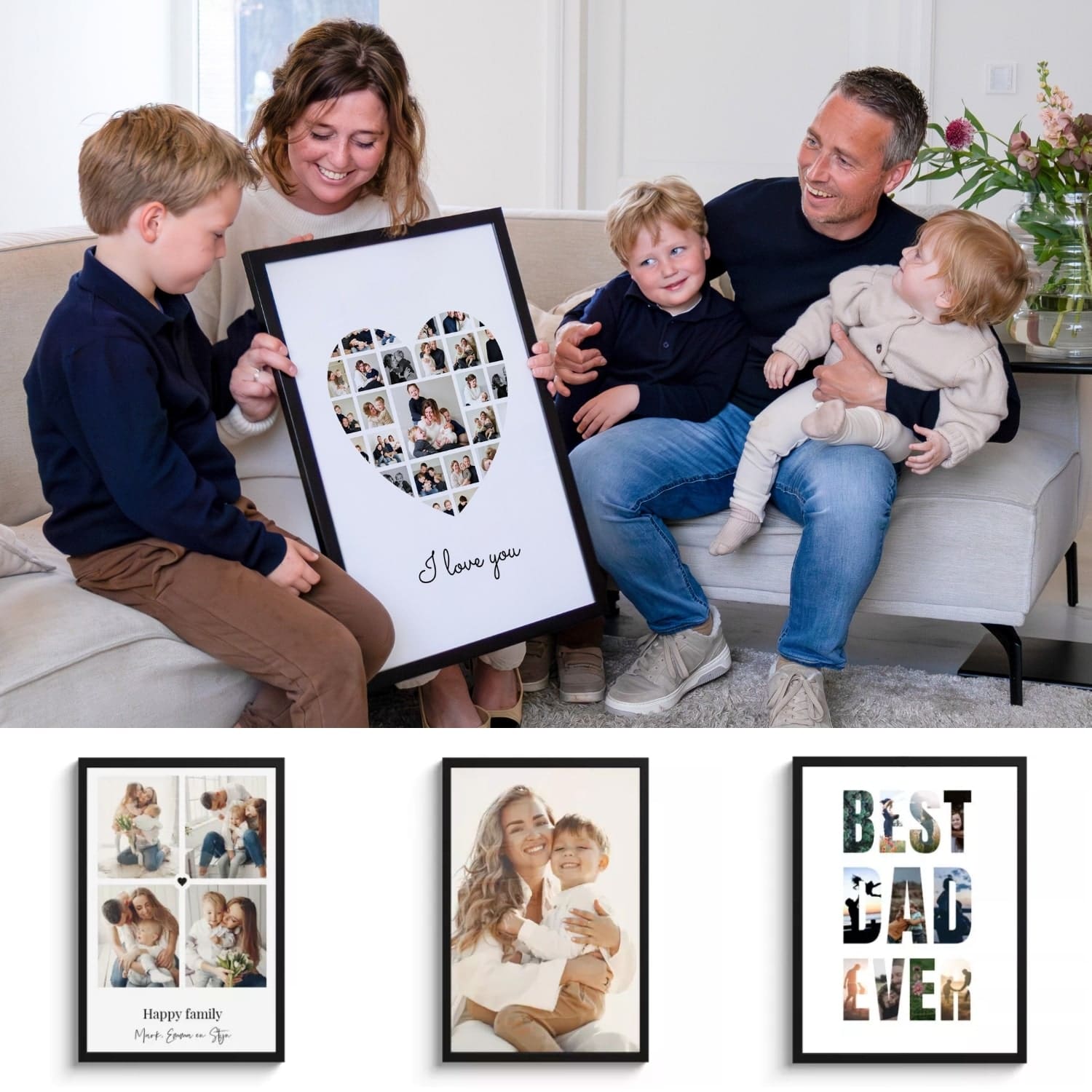 Collages de lettres