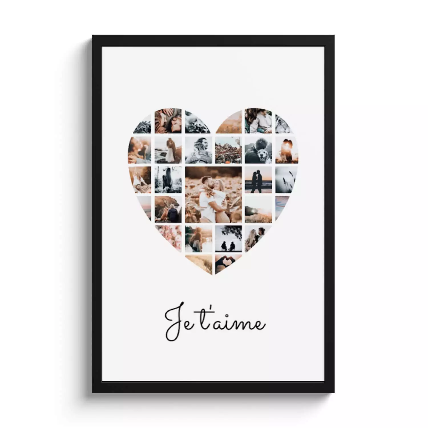 Collage de cœur