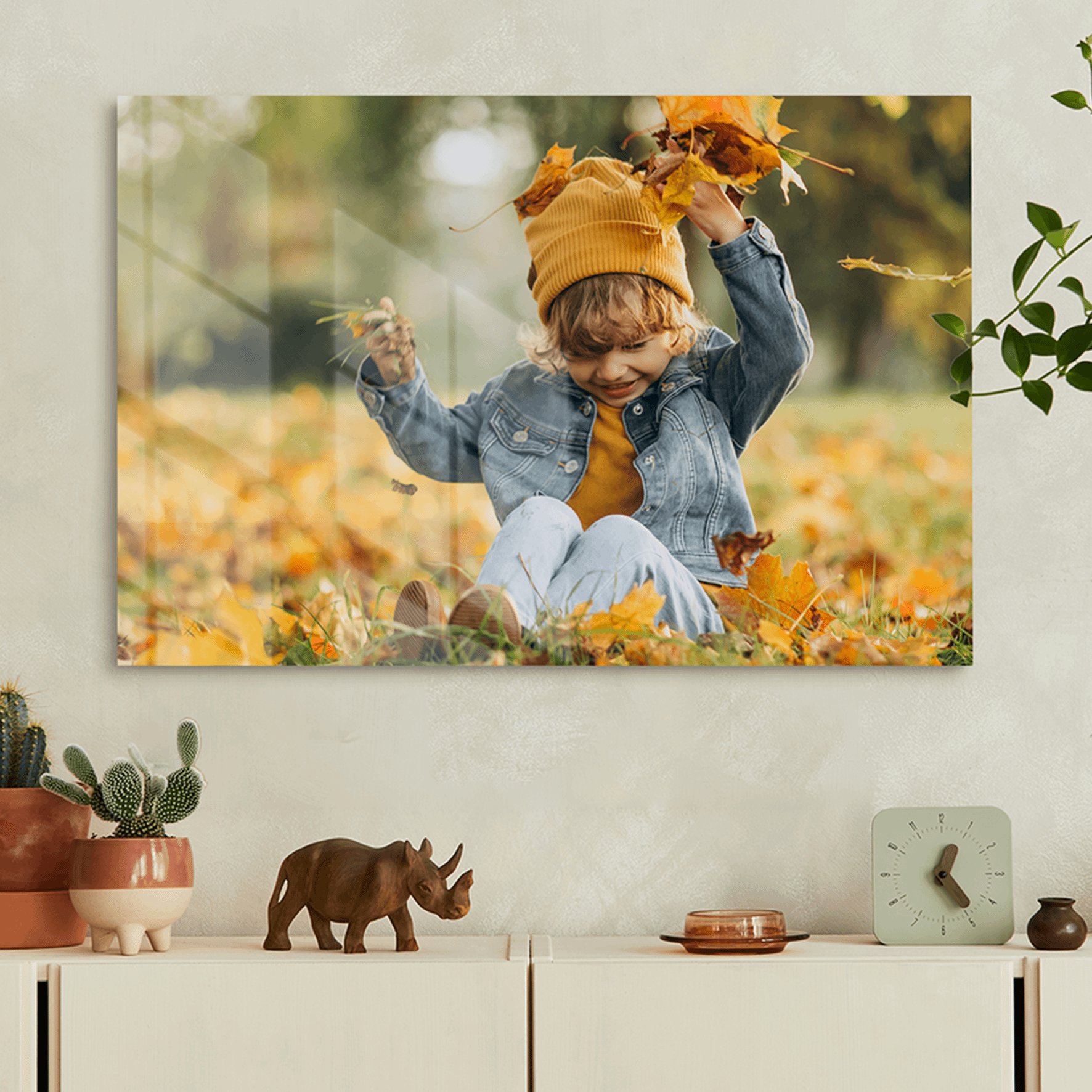 Photo sur verre