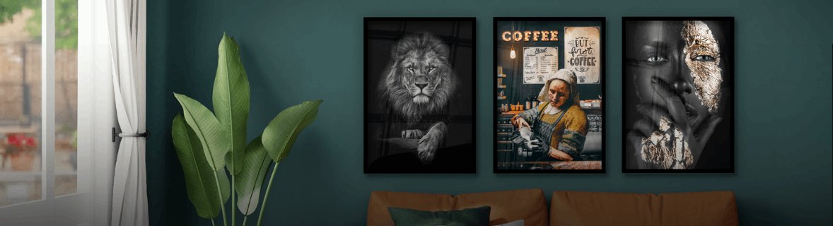 Collections de posters avec cadre