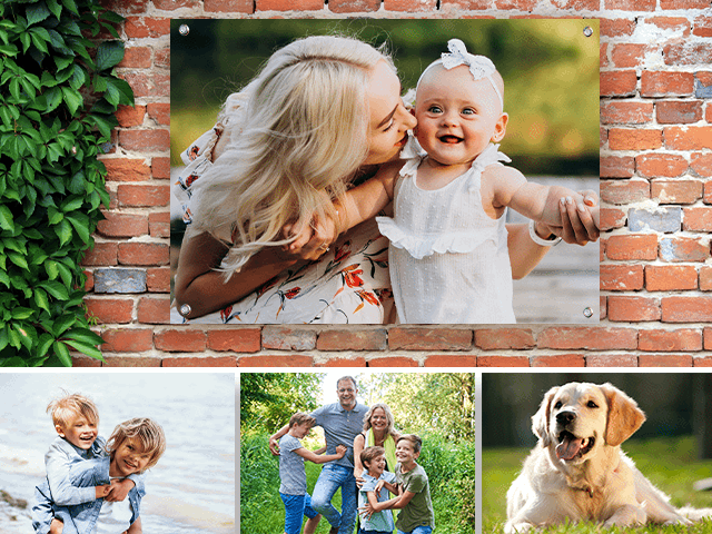 Poster de jardin votre propre photo