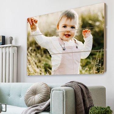 photo sur bois