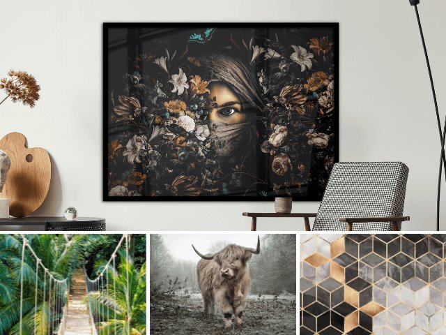 Poster avec cadre collections