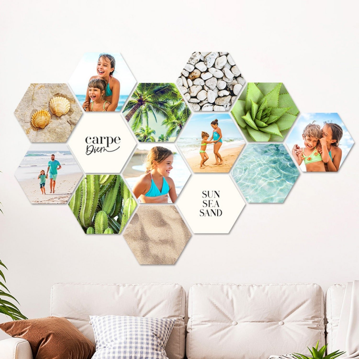 Photo hexagonale