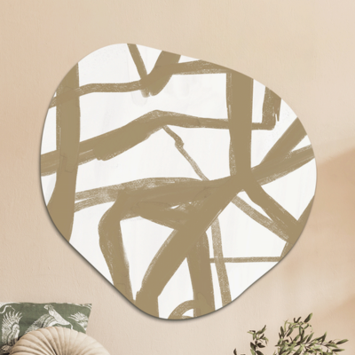 Forme organique abstrait