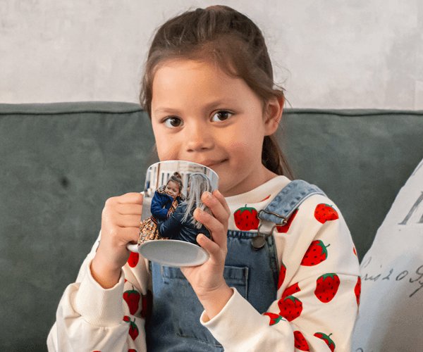 photo sur tasse