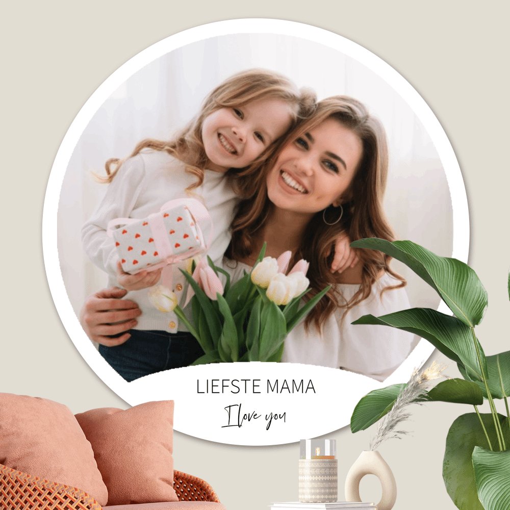 Cadre cercle personnalisé