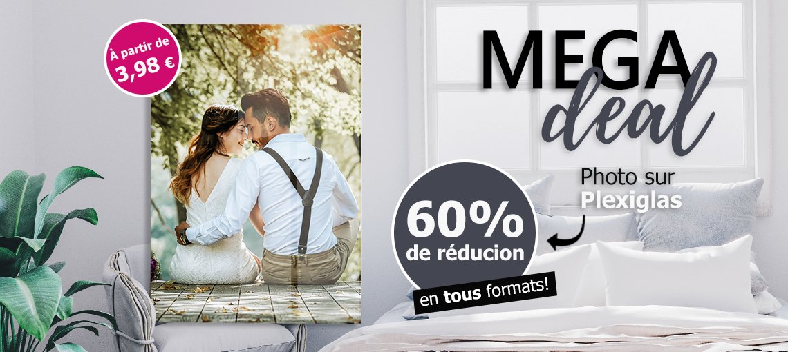 Photo sur verre en plexi