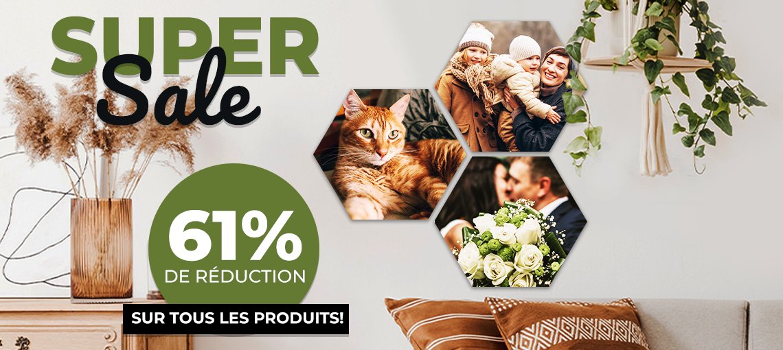 Hexagon aanbieding