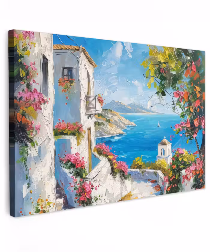 Toile extérieure - Paysage - Fleurs - Nature - Été