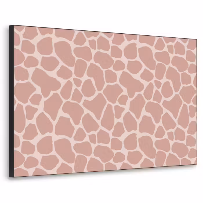 Art Frame - Girafe - Rose clair - Chaud - Rose