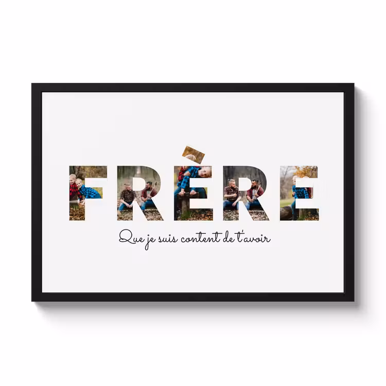Affiche encadrée - Frère — 1