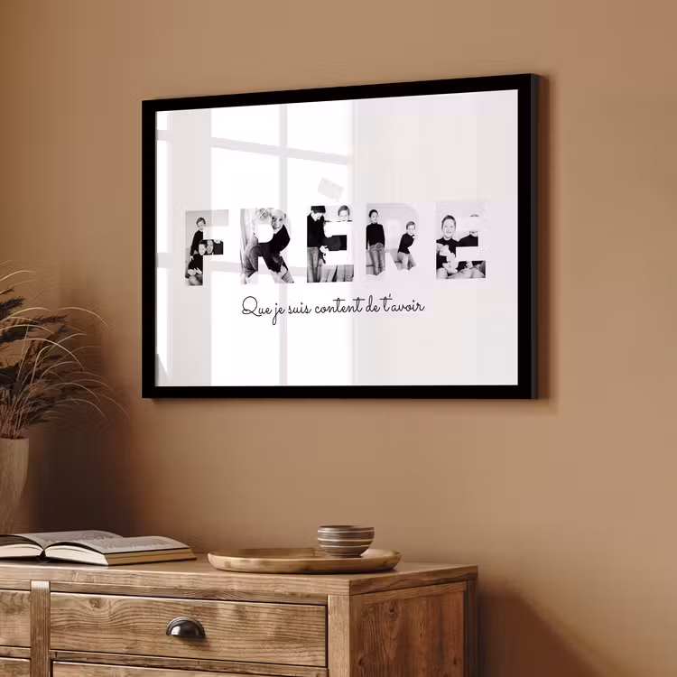 Affiche encadrée - Frère — 2