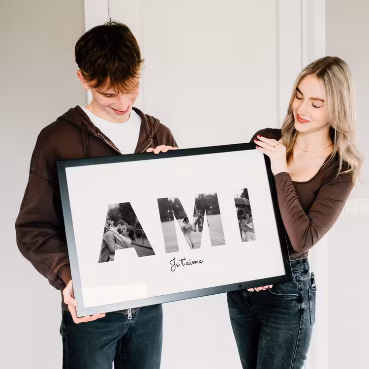 Affiche encadrée - Ami — 2