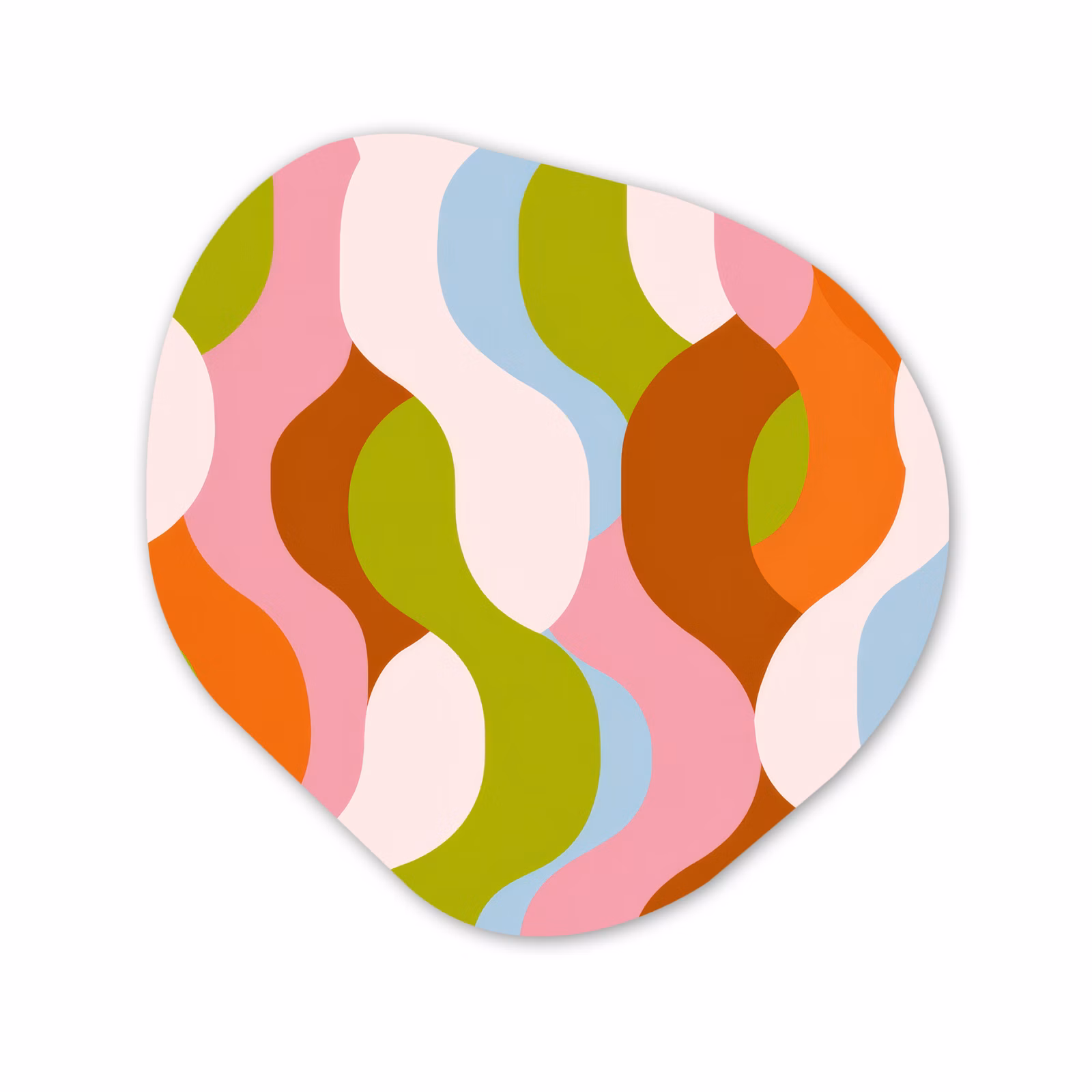 Forme organique - Forex - Abstrait - Formes - Rose — 1
